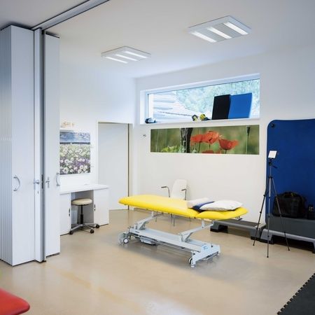 Praxiszimmer für die Physiotherapie