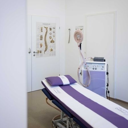 Liegefläche für medizinische Massage